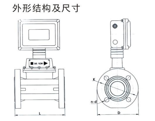 電磁流量計的特點TMQ系列燃氣渦輪流量計